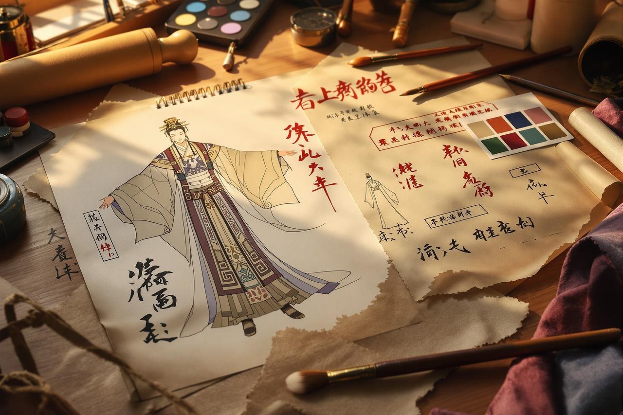 谜妹漫画编辑推荐 - 幕后探秘：《锦瑟年华》服饰设计背后的匠心故事